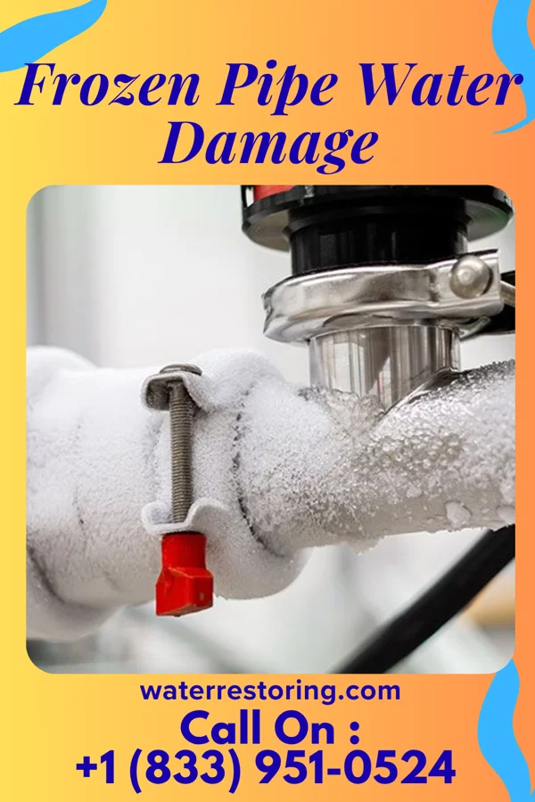 Frozen Pipe Water Damage in Fox Lake, WI